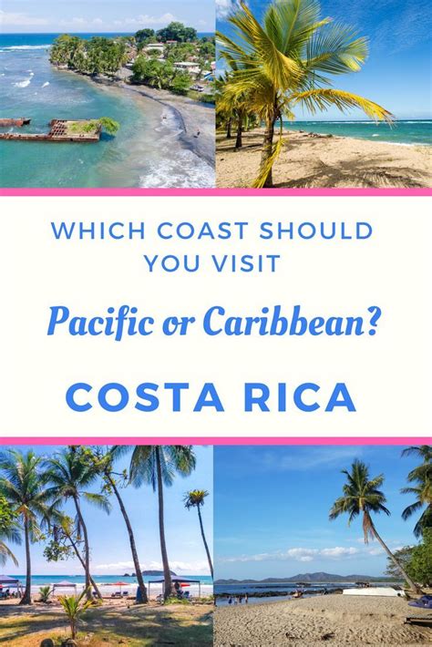 costa rica pacific vs caribbean